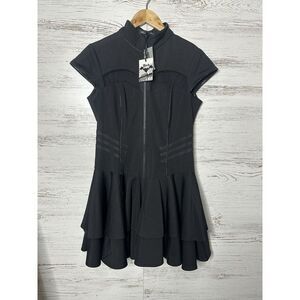 Hell  Bunny 4Odette Zip Up Dress Size Large By Hot Topic